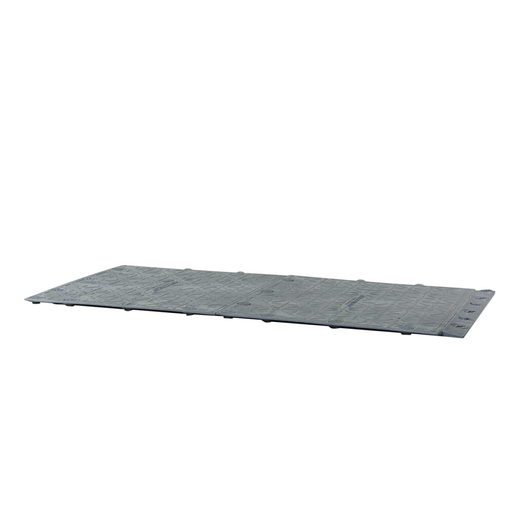 Turf Protector Panel TerraTrak Plus Gray Ground Protection Panels | Turf-save, Drivable