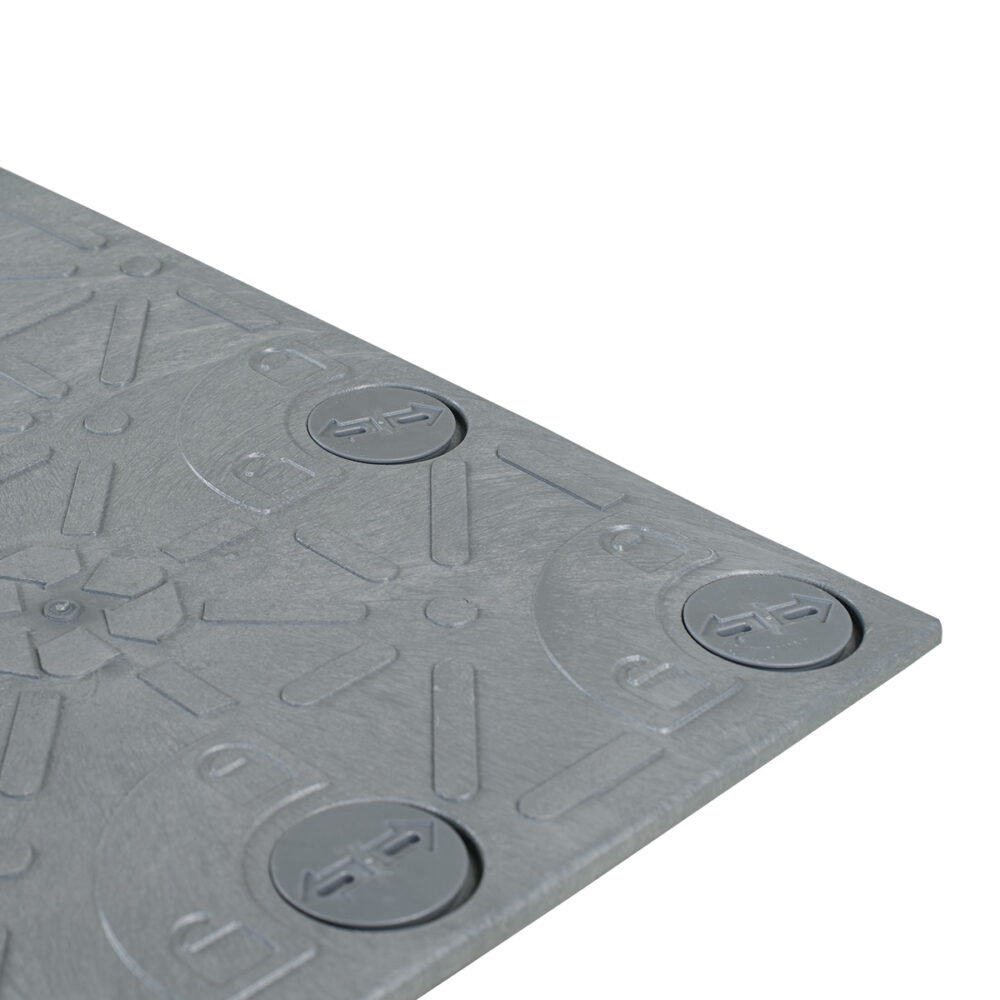 Turf Protector Panel TerraTrak Plus Gray Ground Protection Panels | Turf-save, Drivable