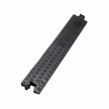 Modular Red Floor 5-Channel Male Ramp | Cable Protection